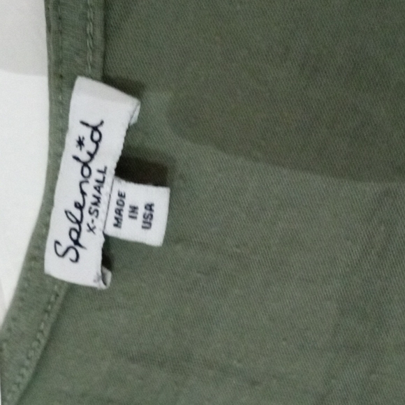 Vtg Splendid USA camo tank top xs EUC - Picture 2 of 5